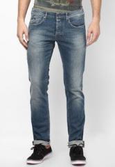 Gas Blue Anders Skinny Fit Jeans men