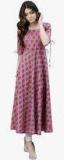 Gerua Pink Printed Kurta women