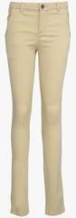 Gini And Jony Beige Regular Fit Trouser girls