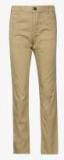 Gini And Jony Beige Slim Fit Trouser boys