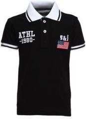 Gini & Jony Black Polo T Shirt boys