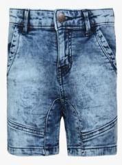 Gini & Jony Blue Regular Shorts boys