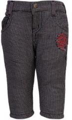 Gini & Jony Grey Milange Trouser boys