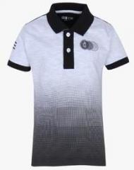 Gini & Jony Grey Regular Fit Polo Shirt boys