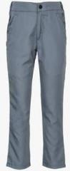 Gini & Jony Grey Regular Fit Trouser boys