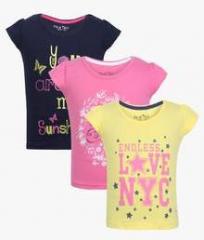 Gini & Jony Multicoloured Pack Of 3 Value Packs Tops girls