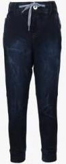 Gini And Jony Navy Blue Regular Fit Jeans boys