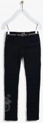 Gini And Jony Navy Blue Slim Fit Jeans girls