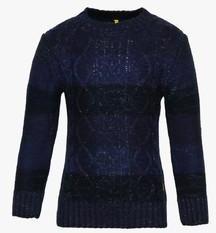 Gini & Jony Navy Blue Sweater girls