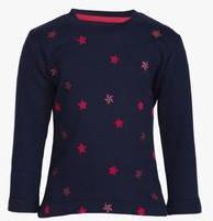 Gini & Jony Navy Blue Sweatshirt girls