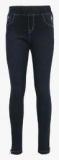 Gini & Jony Navy Blue Washed Jeggings girls