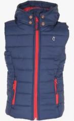 Gini And Jony Navy Blue Winter Jacket boys