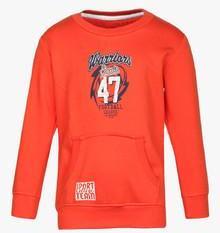 Gini & Jony Orange Sweatshirt boys