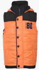 Gini & Jony Orange Winter Jacket boys