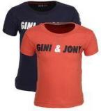 Gini & Jony Pack Of 2 Blue Value Packs T Shirt Boys