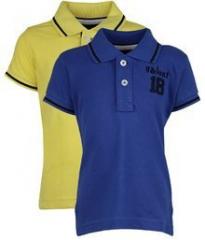 Gini & Jony Pack Of 2 Multi Polo T Shirt boys