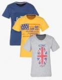 Gini & Jony Pack Of 3 Multicoloured T Shirts boys