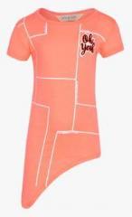 Gini & Jony Peach Casual Top girls