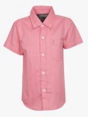 Gini & Jony Pink Casual Shirt boys