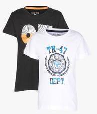 Gini & Jony Two Multicoloured Value Pack T Shirt boys