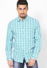 Giordano Checks Multi Slim Fit Casual Shirt men