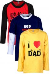 Gkidz Pack Of 3 Multicoloured Value Packs T Shirts boys