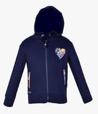 Gkiidz Navy Blue Hoodie girls