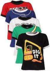 Gkiidz Pack Of 5 Multi Colour Value Pack boys