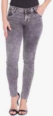 Globus Grey Mid Rise Slim Jeans women