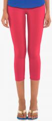 Go Colors Fuchsia Solid Capri women