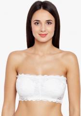 Golden Girl White Solid Lightly Padded Bra women