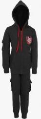 Haig-dot Dark Grey Track Suits boys