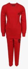 Haig-dot HAIG DOT Unisex Red Round Neck Tracksuit boys