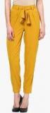 Harpa Mustard Yellow Solid Chinos women