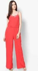 Harpa Solid Pink Jumpsuit women