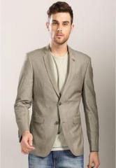 Harvard Beige Solid Blazer men