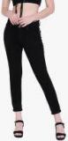 High Star Black Solid Mid Rise Skinny Fit Jeans women