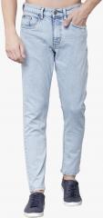 Highlander Blue Mid Rise Slim Fit Jeans men