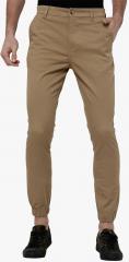 Highlander Khaki Solid Joggers men