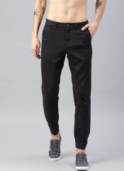 Hrx By Hrithik Roshan Black Solid Jogger Trousers men