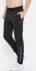 Hrx By Hrithik Roshan Black Straight Fit Joggers men