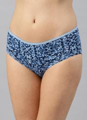 Hrx By Hrithik Roshan Blue Abstract Basic Brief women