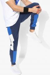 Hrx By Hrithik Roshan Navy Blue Colourblocked Joggers men