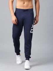 Hrx By Hrithik Roshan Navy Blue Printed Joggers men