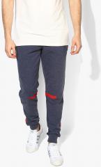 Hrx By Hrithik Roshan Navy Blue Slim Fit Track Pants men