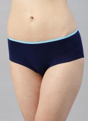 Hrx By Hrithik Roshan Navy Blue Solid Hipster Brief women