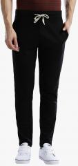 Hubberholme Black Solid Trackpant men