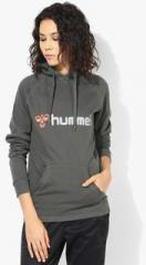 Hummel Classic Bee Grey Printed Hoodie women