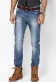 Incult Blue Skinny Fit Washed Jeans Men