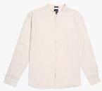 Indian Terrain Beige Textured Slim Fit Casual Shirt men